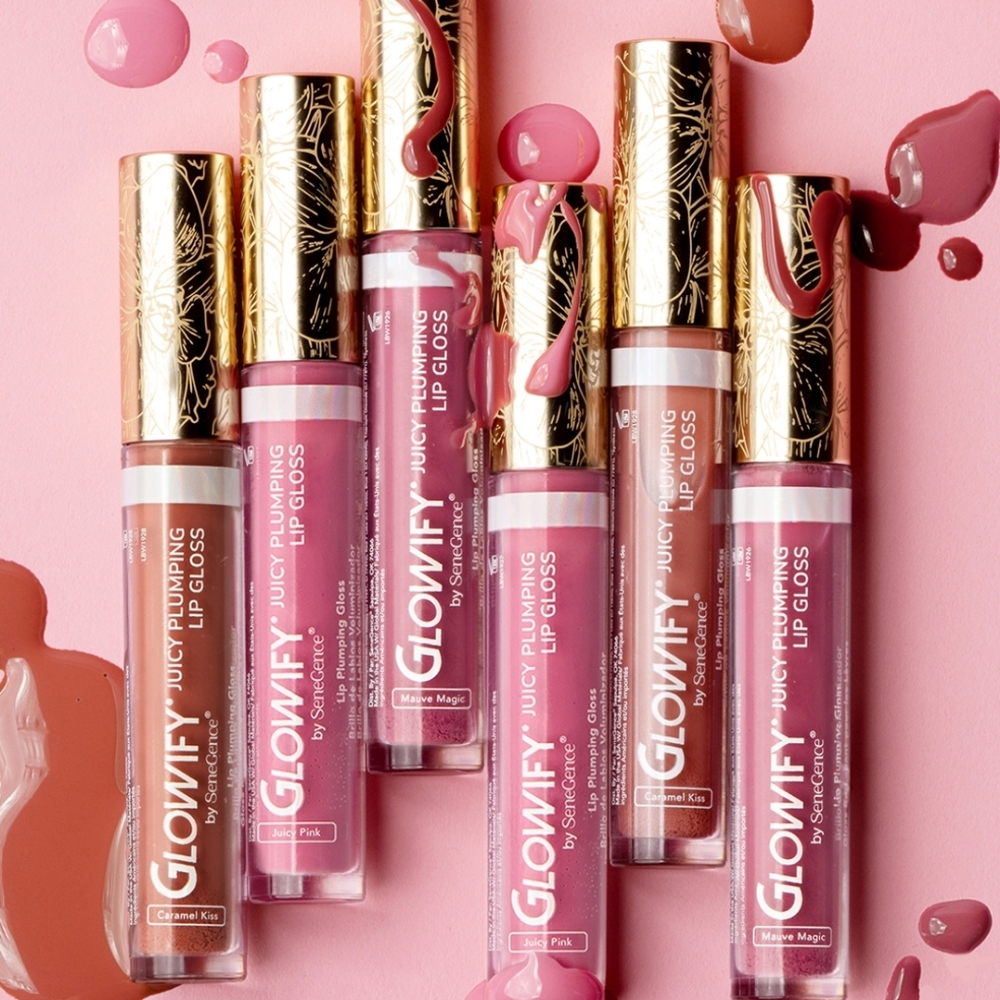 Juicy Pink LipSense Glowify® Plumping Lip Gloss - Picture 4 of 4